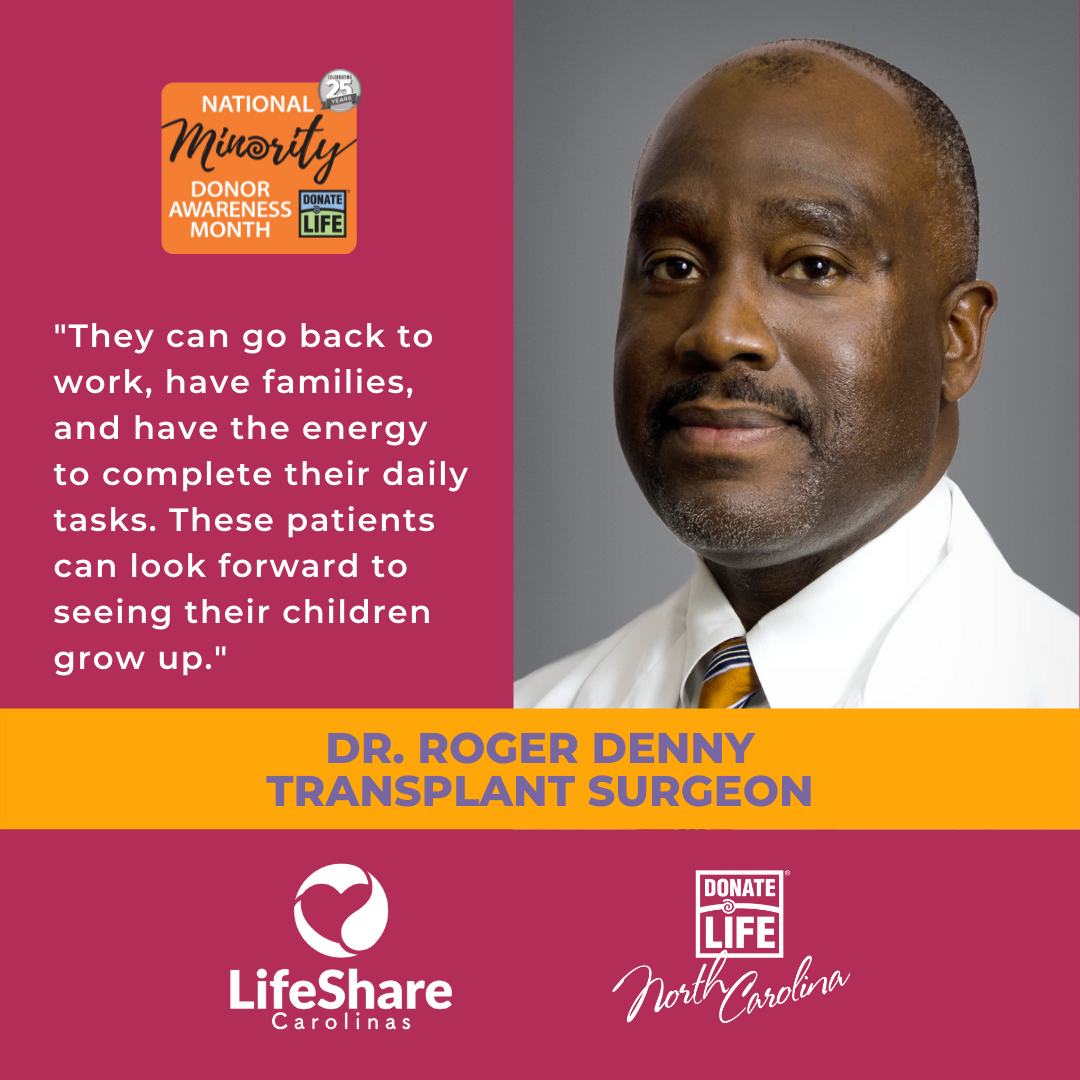 Meet Dr. Roger Denny, Transplant Surgeon