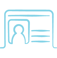 Drivers license icon