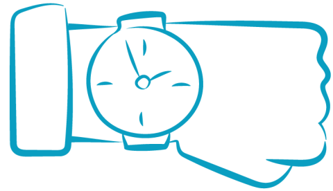 Watch line drawing